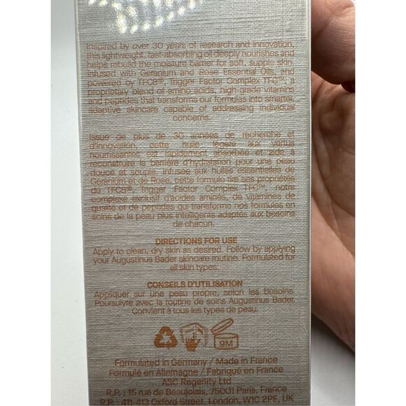 Augustinus Bader the Geranium Rose body oil new sealed - Picture 5 of 5